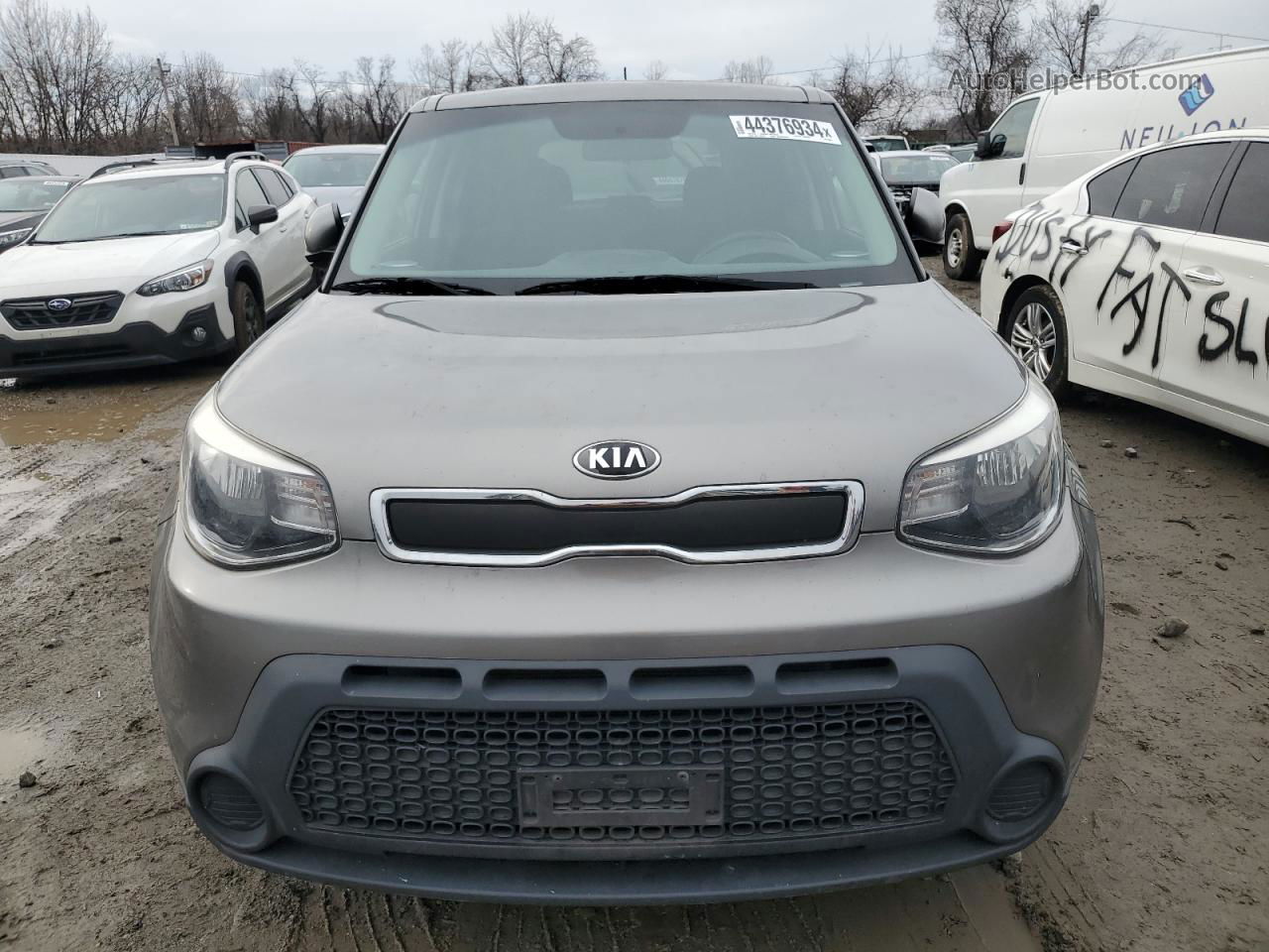 2016 Kia Soul  Gray vin: KNDJN2A23G7243028