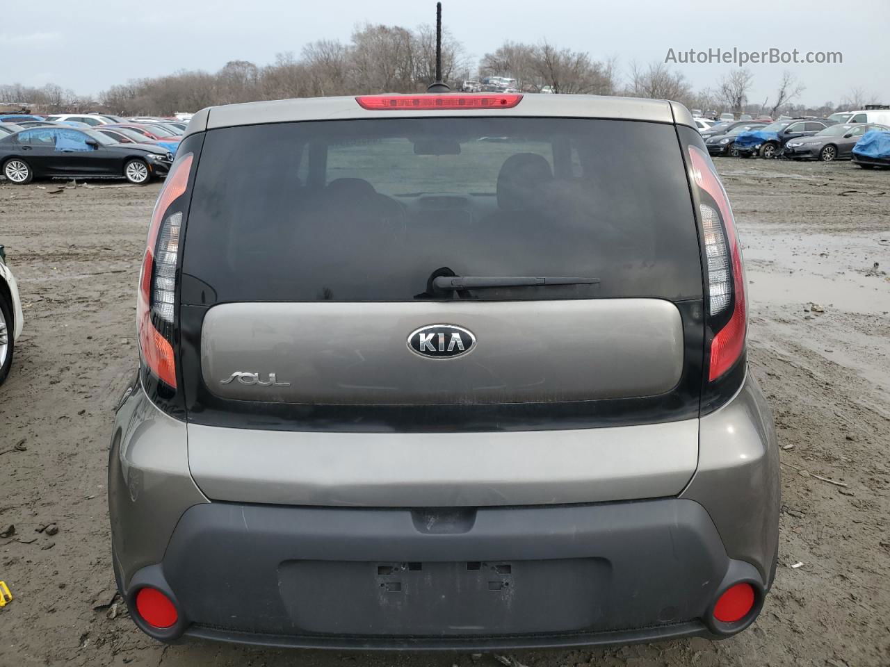 2016 Kia Soul  Gray vin: KNDJN2A23G7243028