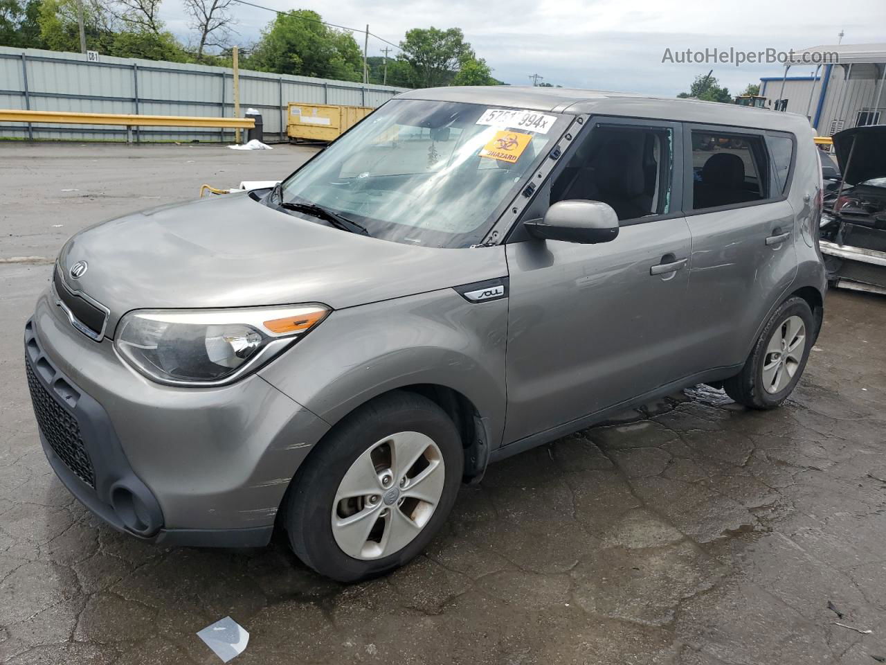 2016 Kia Soul  Gray vin: KNDJN2A23G7251596