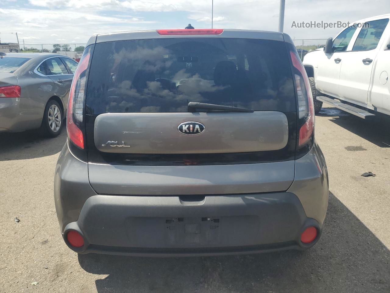 2016 Kia Soul  Серый vin: KNDJN2A23G7288681