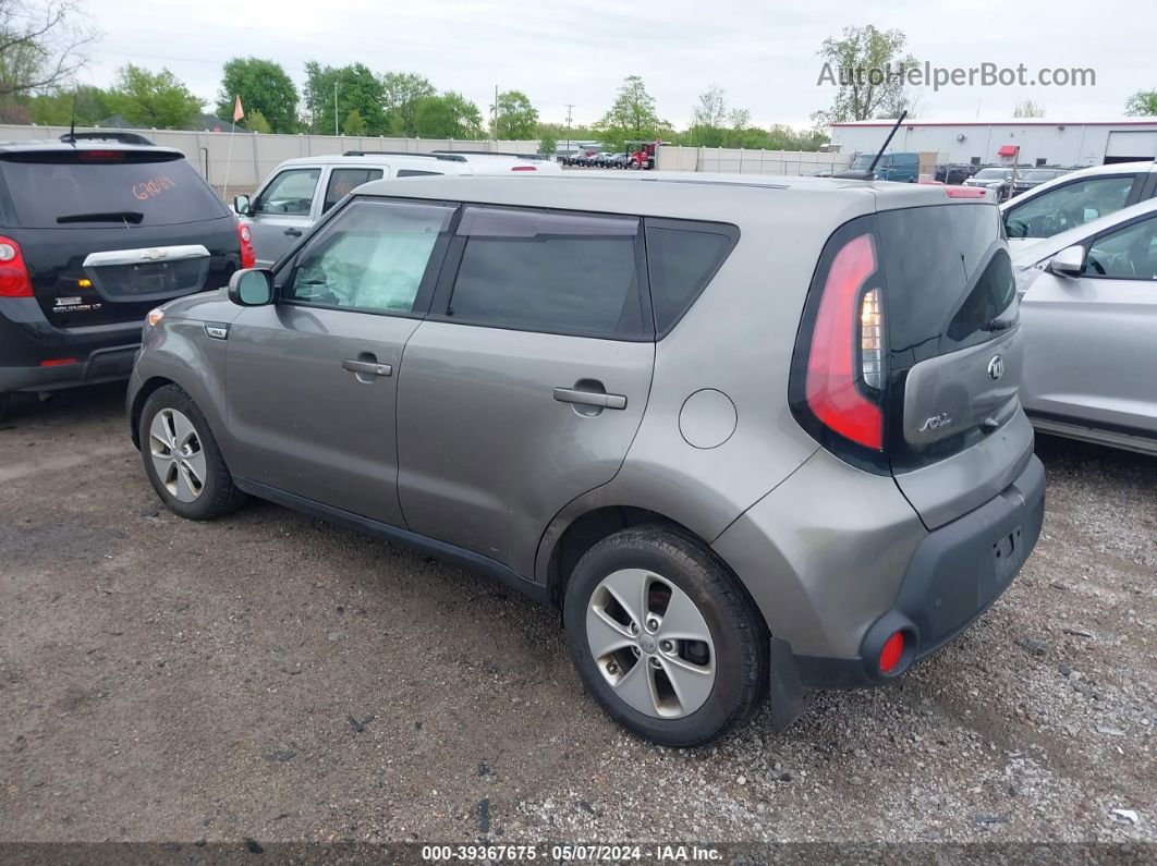 2016 Kia Soul   Gray vin: KNDJN2A23G7308105