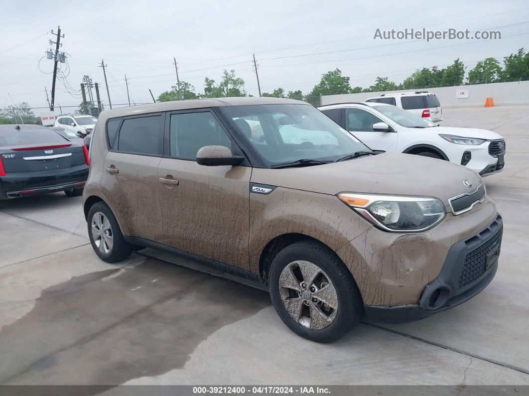 2016 Kia Soul ! Brown vin: KNDJN2A23G7331965