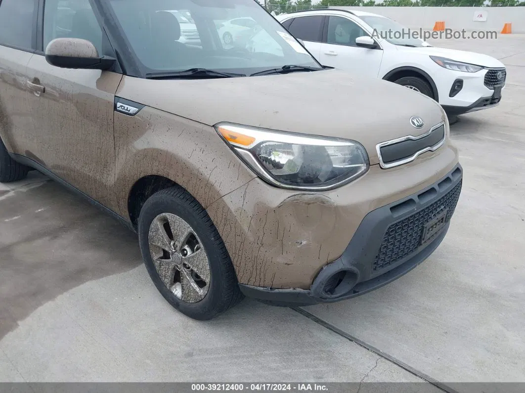 2016 Kia Soul ! Коричневый vin: KNDJN2A23G7331965