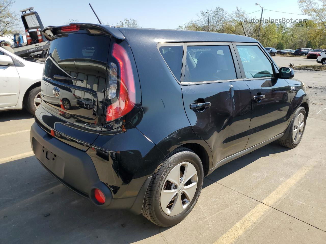 2016 Kia Soul  Черный vin: KNDJN2A23G7361466