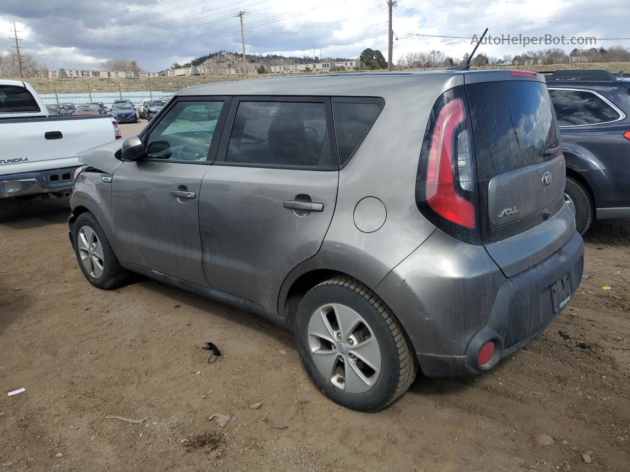 2016 Kia Soul  Серый vin: KNDJN2A23G7362598