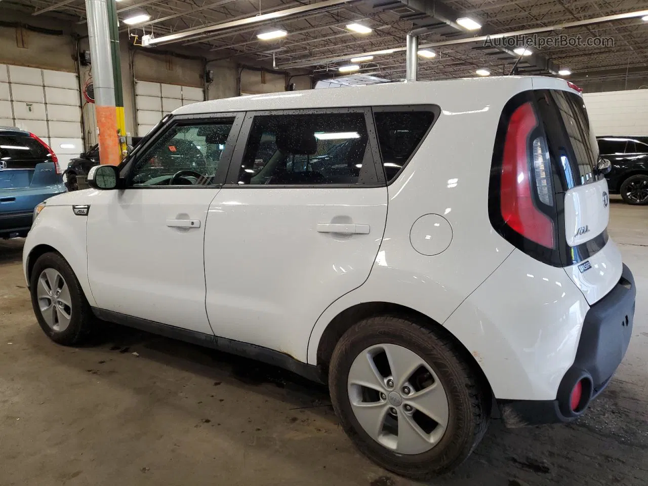 2016 Kia Soul  White vin: KNDJN2A23G7365016