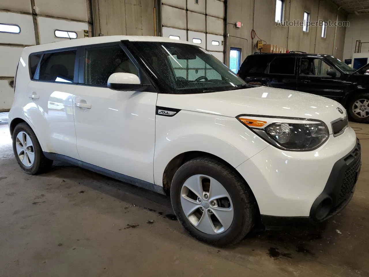 2016 Kia Soul  White vin: KNDJN2A23G7365016