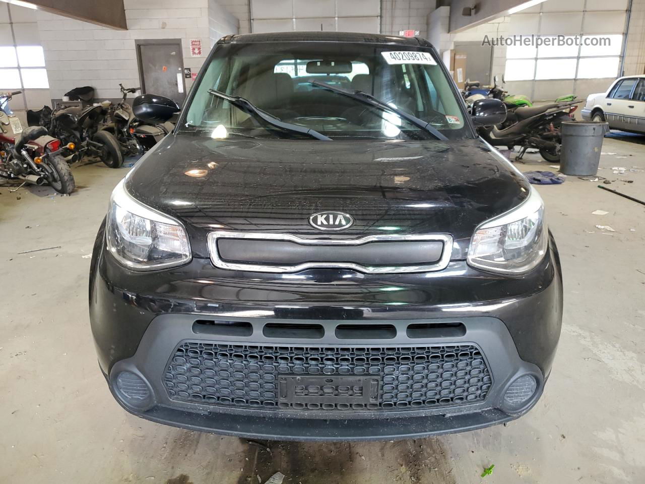 2016 Kia Soul  Черный vin: KNDJN2A23G7369356