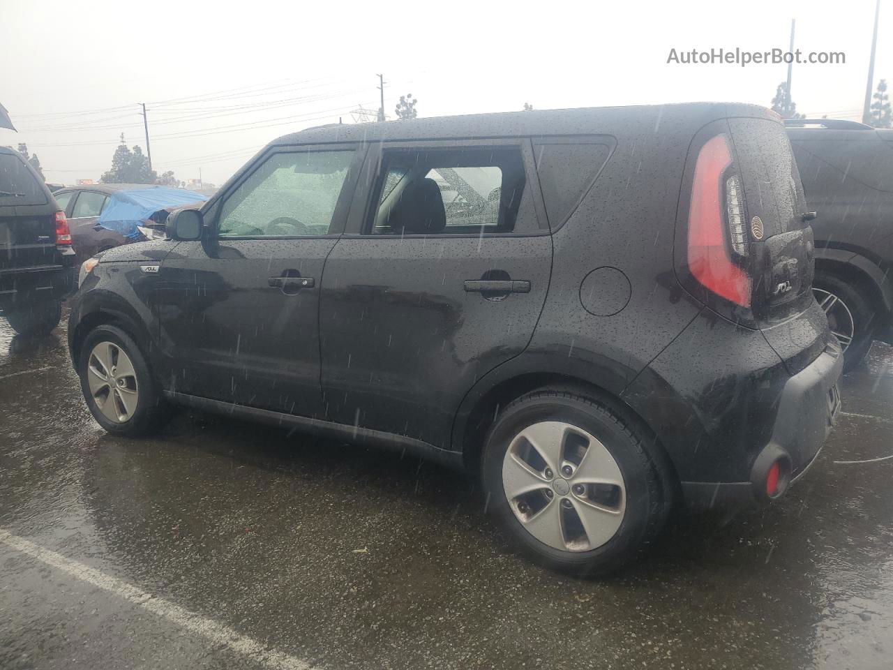 2016 Kia Soul  Черный vin: KNDJN2A23G7373424