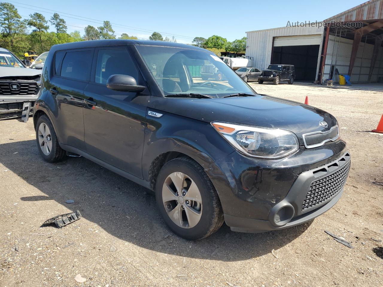 2016 Kia Soul  Black vin: KNDJN2A23G7394032