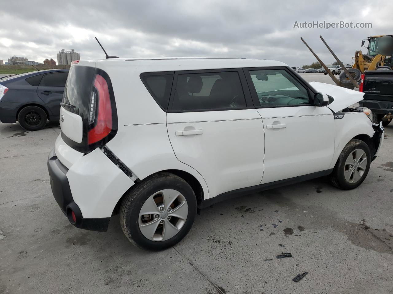 2016 Kia Soul  White vin: KNDJN2A23G7834959