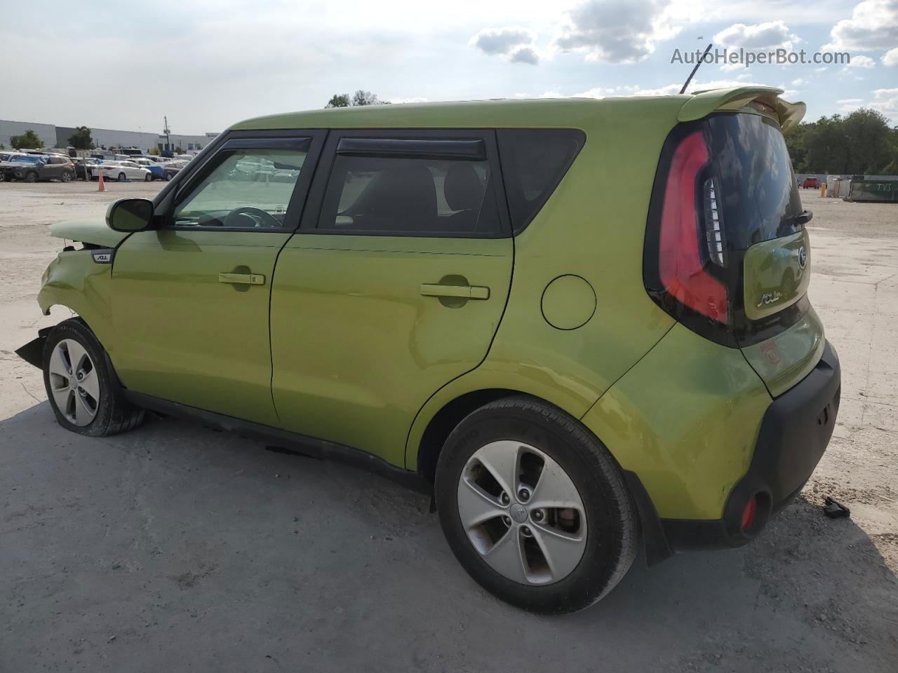 2016 Kia Soul  Green vin: KNDJN2A23G7837747