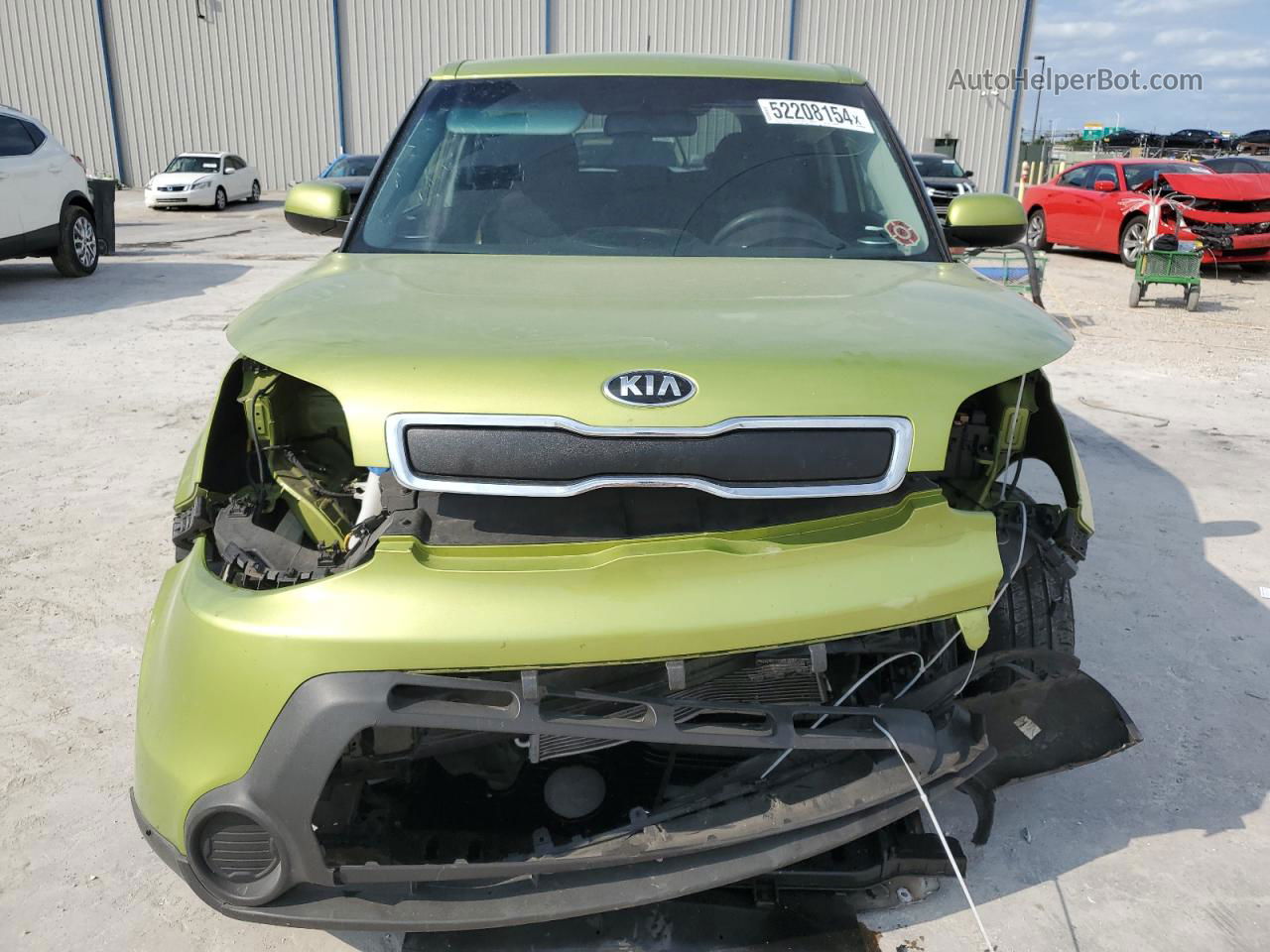 2016 Kia Soul  Green vin: KNDJN2A23G7837747