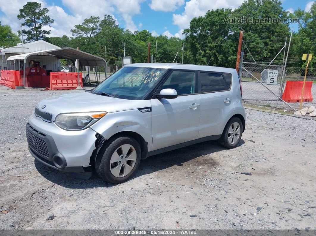 2016 Kia Soul   Серебряный vin: KNDJN2A23G7837764