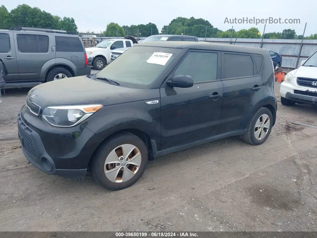 2016 Kia Soul   Black vin: KNDJN2A23G7841619