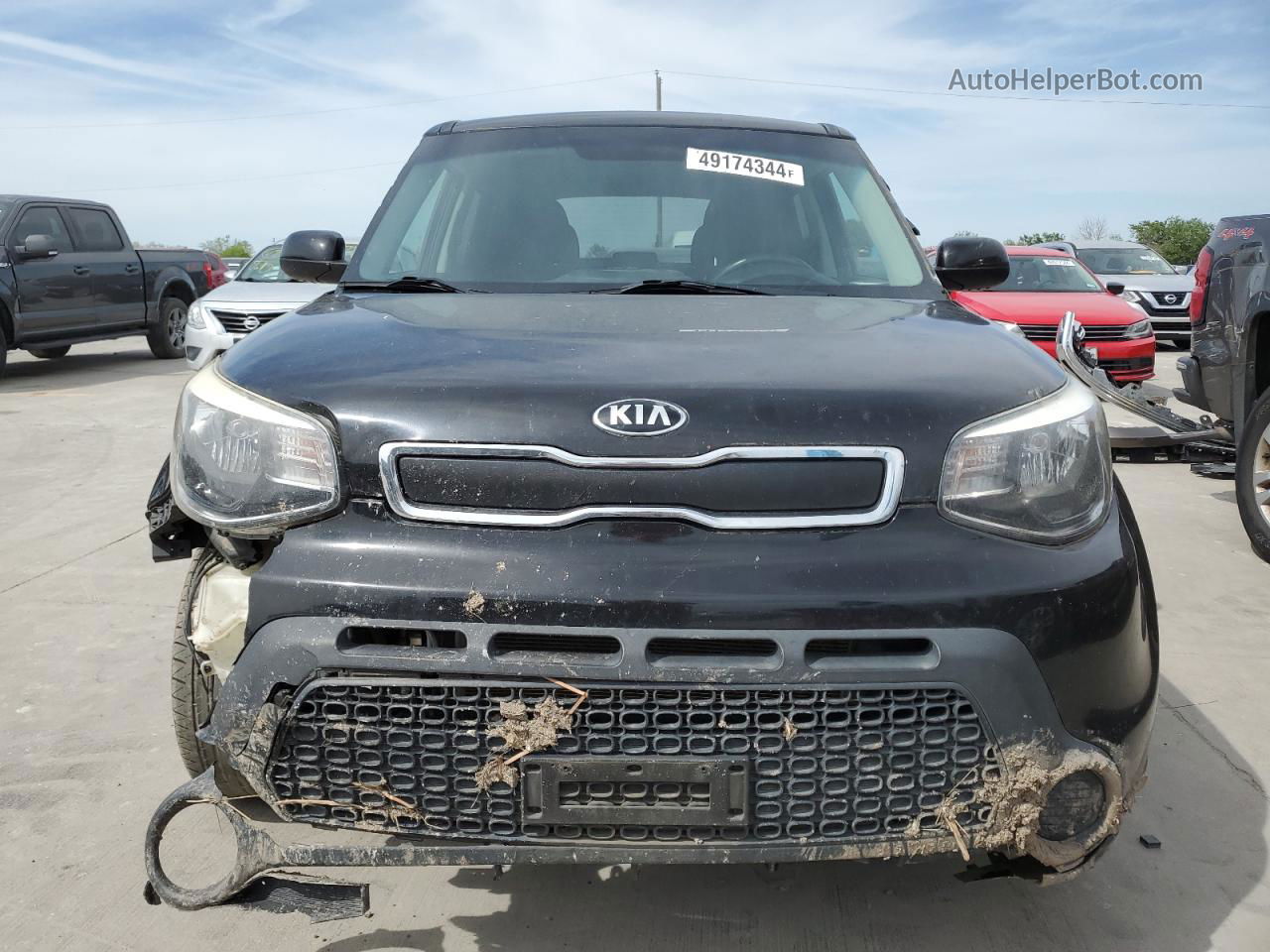 2016 Kia Soul  Черный vin: KNDJN2A23G7849123