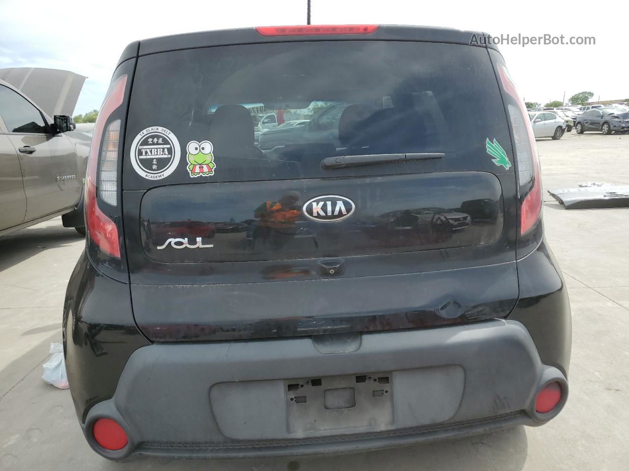 2016 Kia Soul  Черный vin: KNDJN2A23G7849123