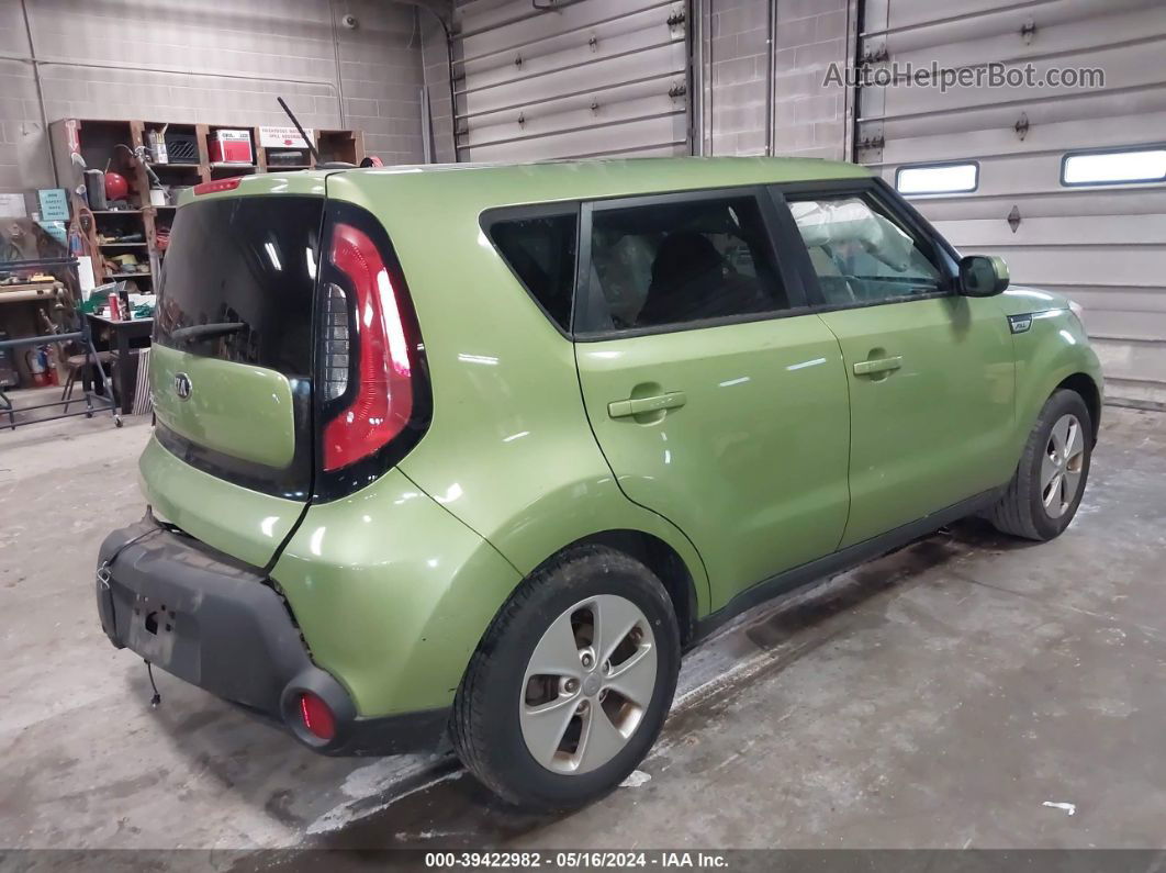 2016 Kia Soul   Green vin: KNDJN2A23G7854659