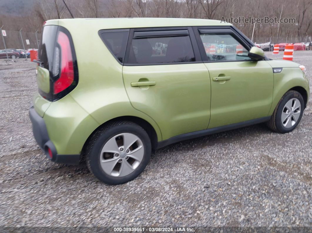 2016 Kia Soul   Green vin: KNDJN2A23G7857304