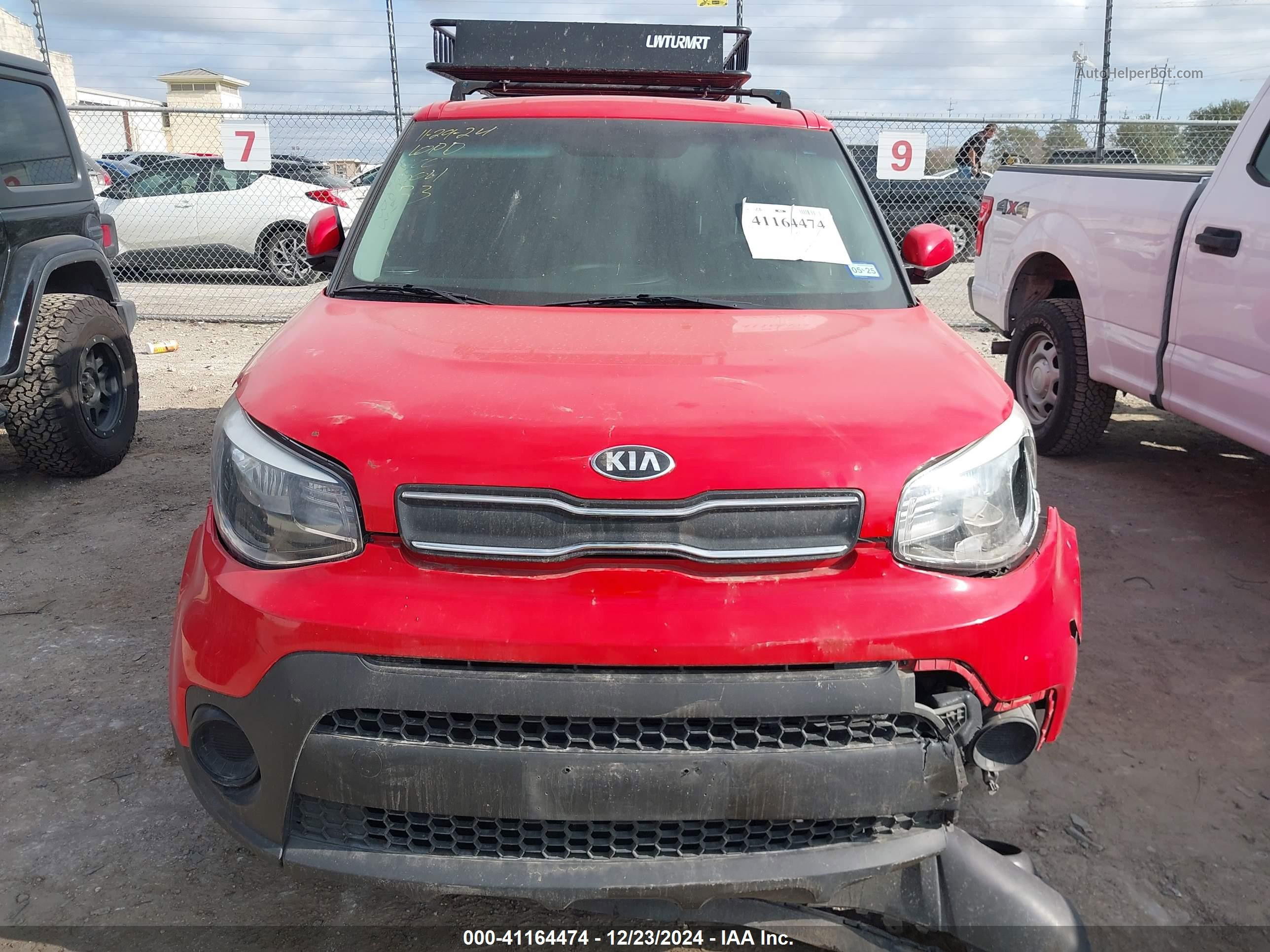 2019 Kia Soul   Red vin: KNDJN2A23K7671271