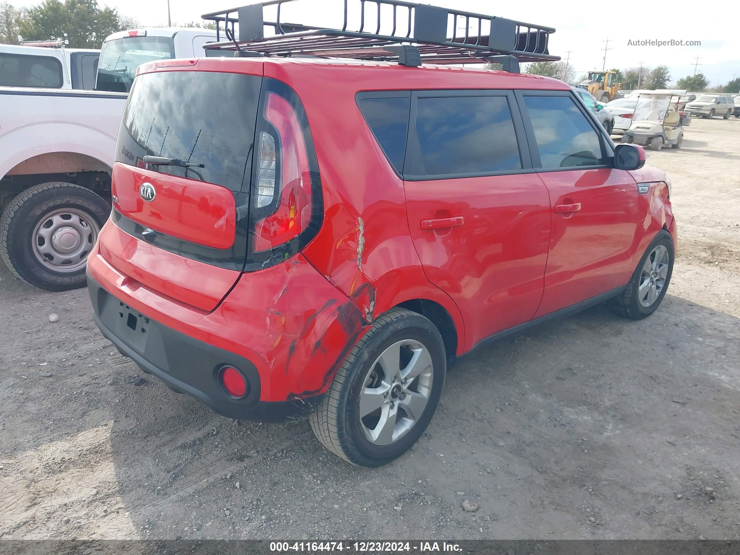 2019 Kia Soul   Red vin: KNDJN2A23K7671271
