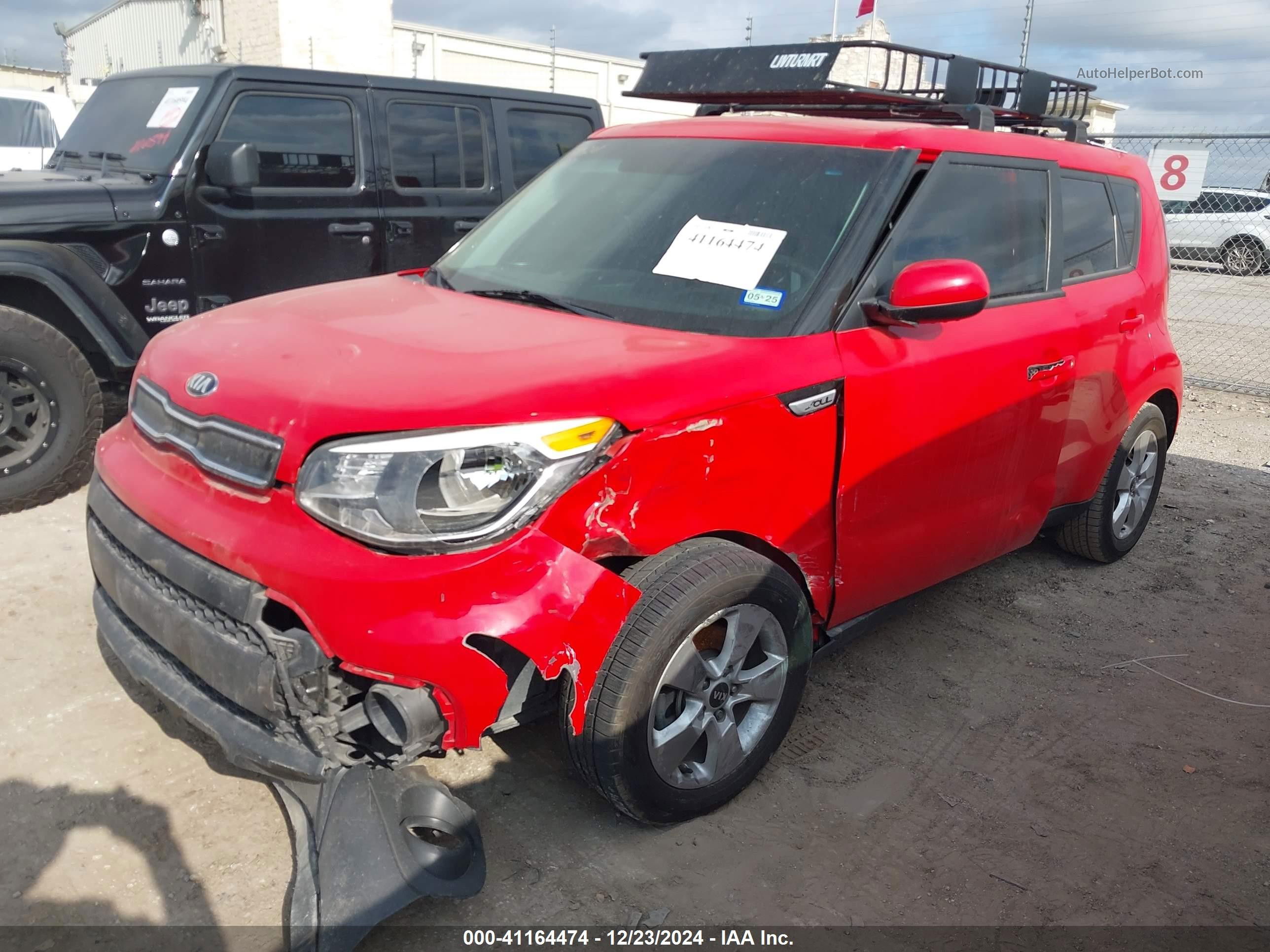 2019 Kia Soul   Red vin: KNDJN2A23K7671271