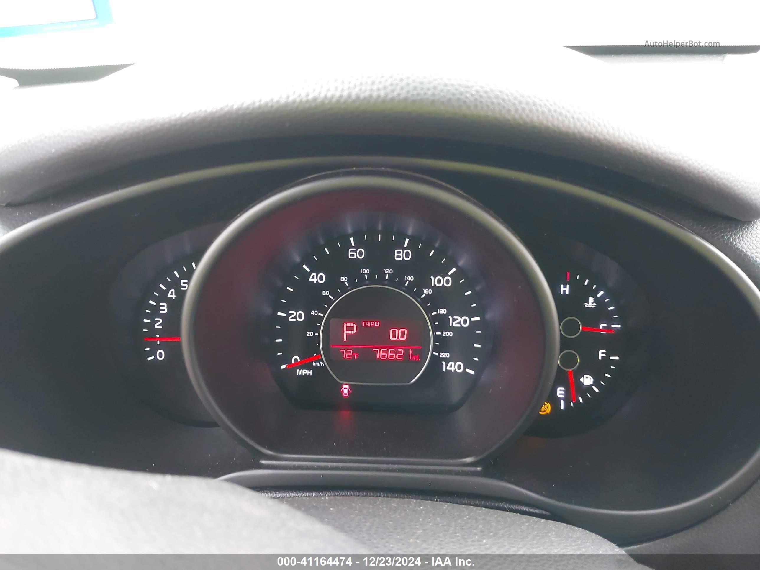 2019 Kia Soul   Red vin: KNDJN2A23K7671271