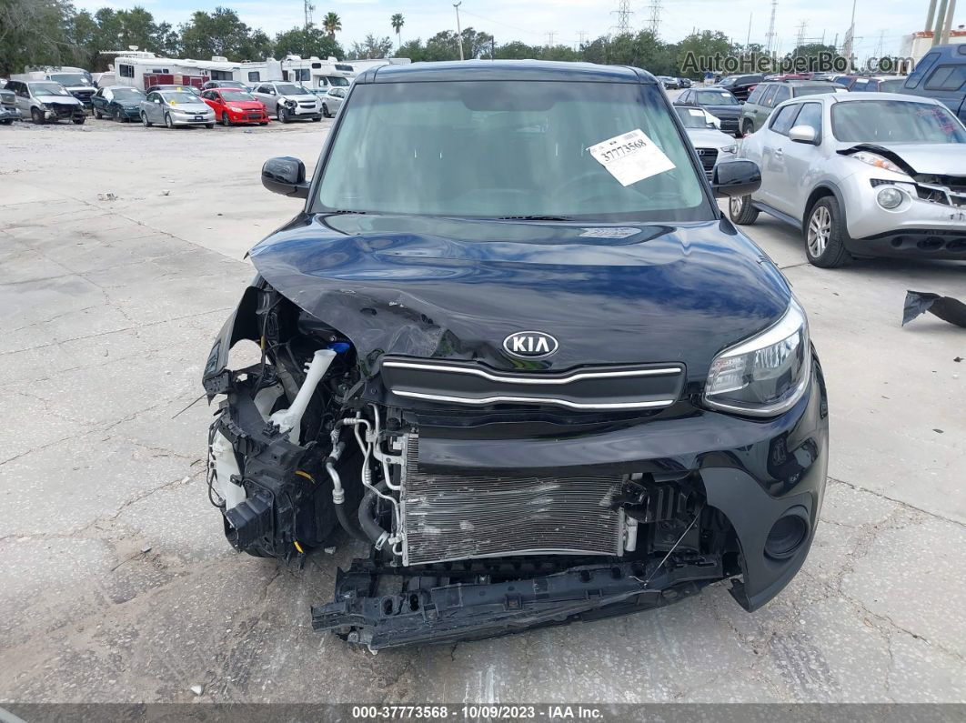 2019 Kia Soul Base Черный vin: KNDJN2A23K7686112