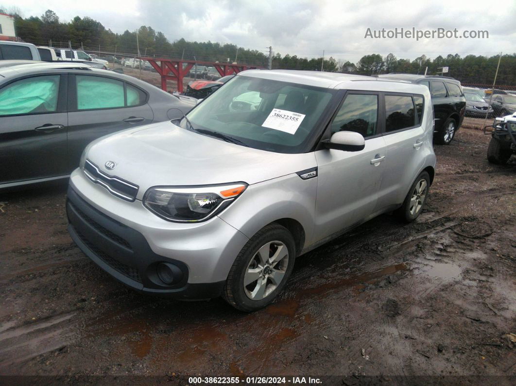 2019 Kia Soul   Silver vin: KNDJN2A23K7695716