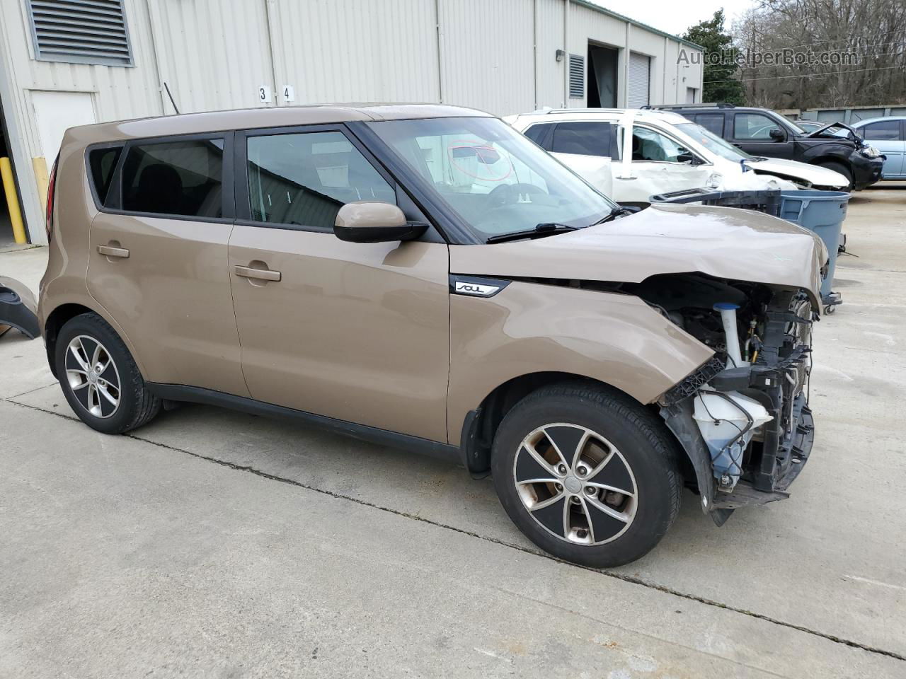 2016 Kia Soul  Brown vin: KNDJN2A24G7267953