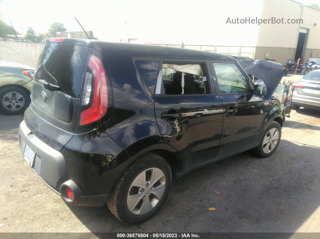 2016 Kia Soul Base Черный vin: KNDJN2A24G7340481