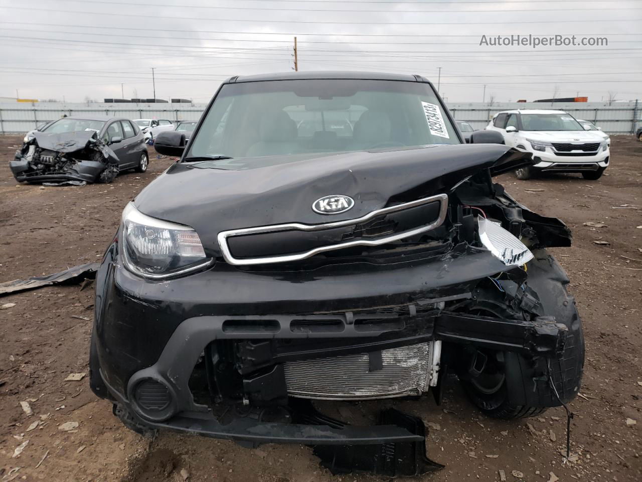 2016 Kia Soul  Black vin: KNDJN2A24G7368314