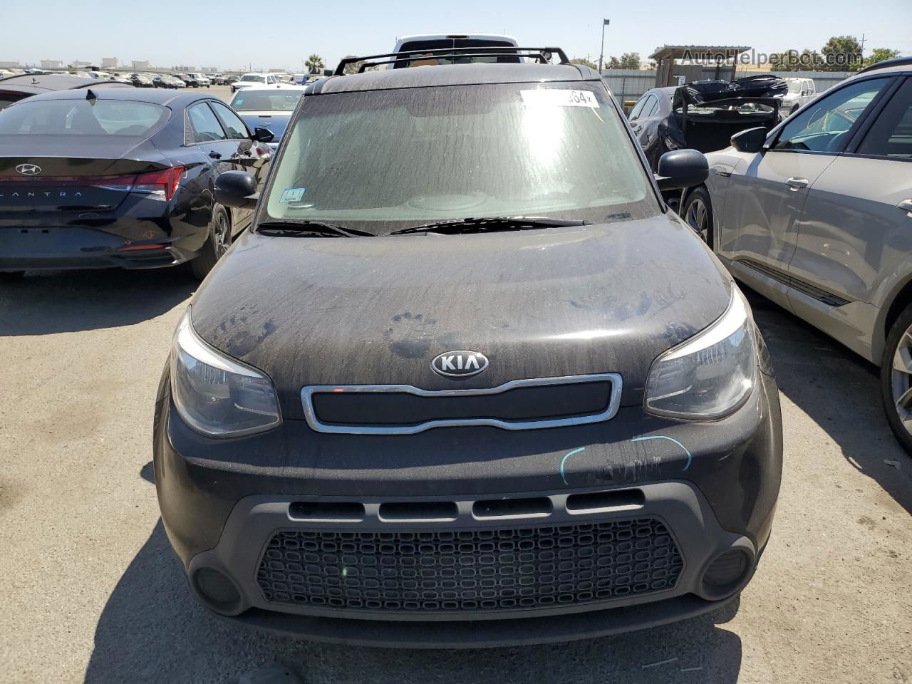 2016 Kia Soul  Черный vin: KNDJN2A24G7835098