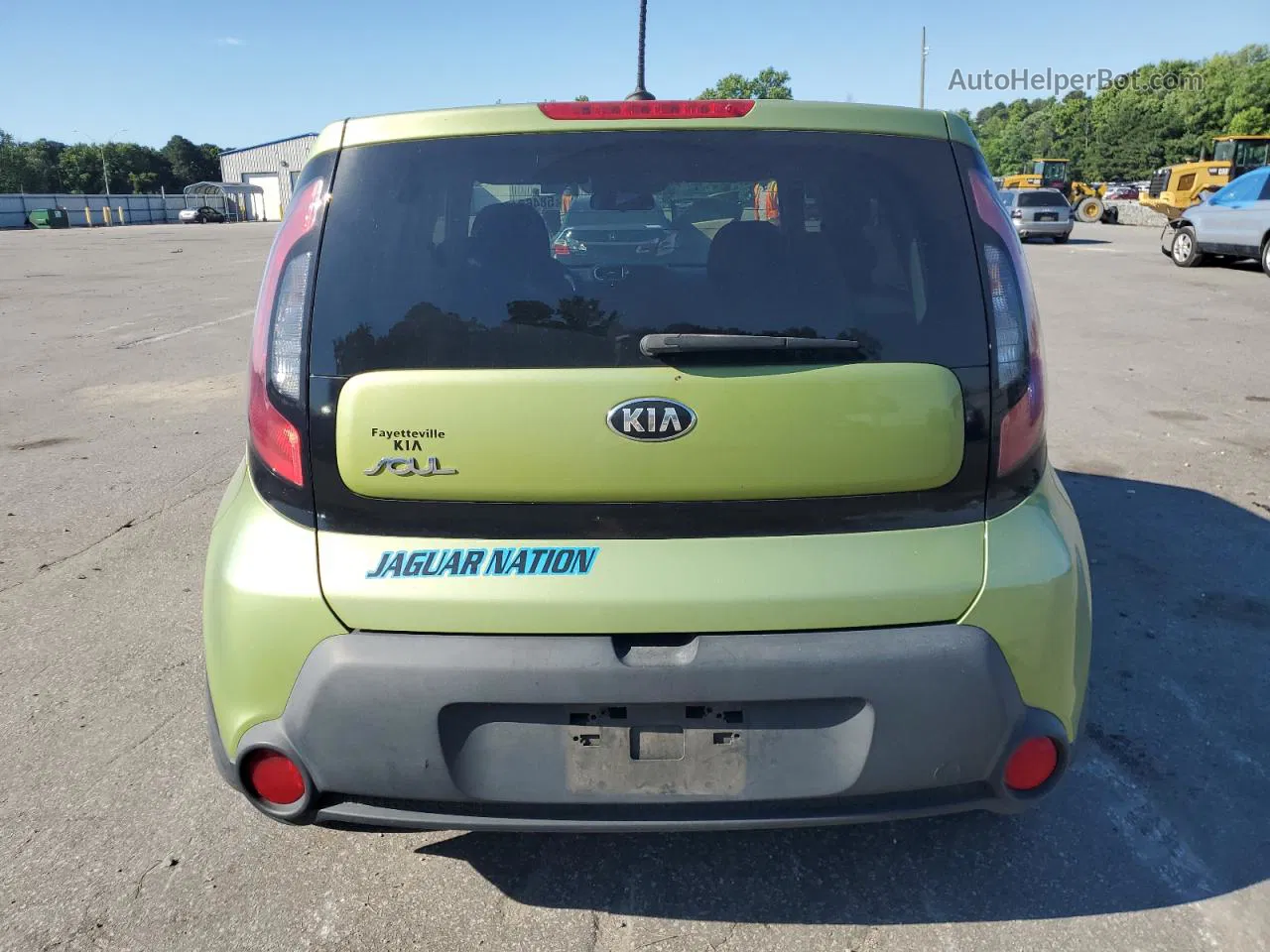 2016 Kia Soul  Green vin: KNDJN2A24G7871342