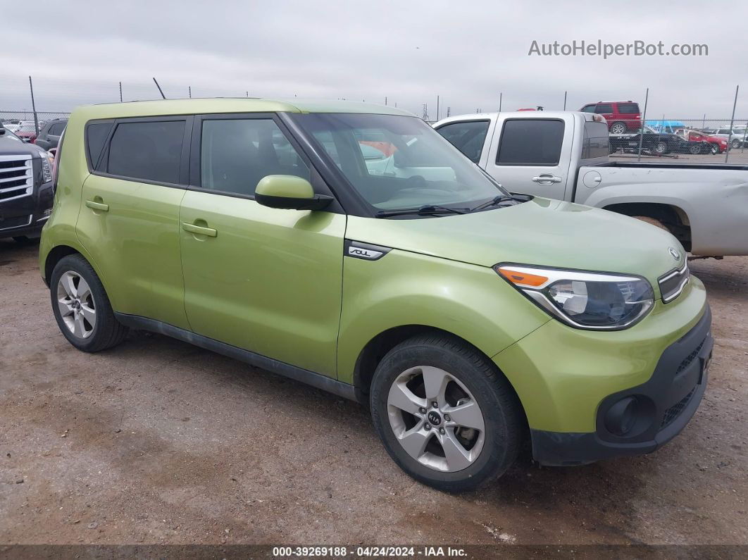 2019 Kia Soul Green vin: KNDJN2A24K7919401