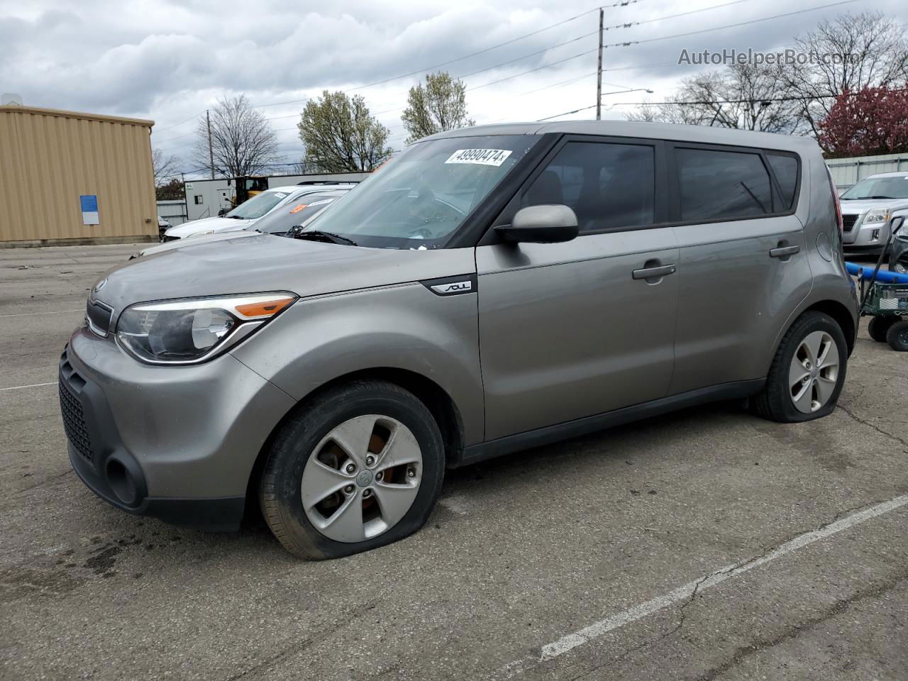 2016 Kia Soul  Серый vin: KNDJN2A25G7270909