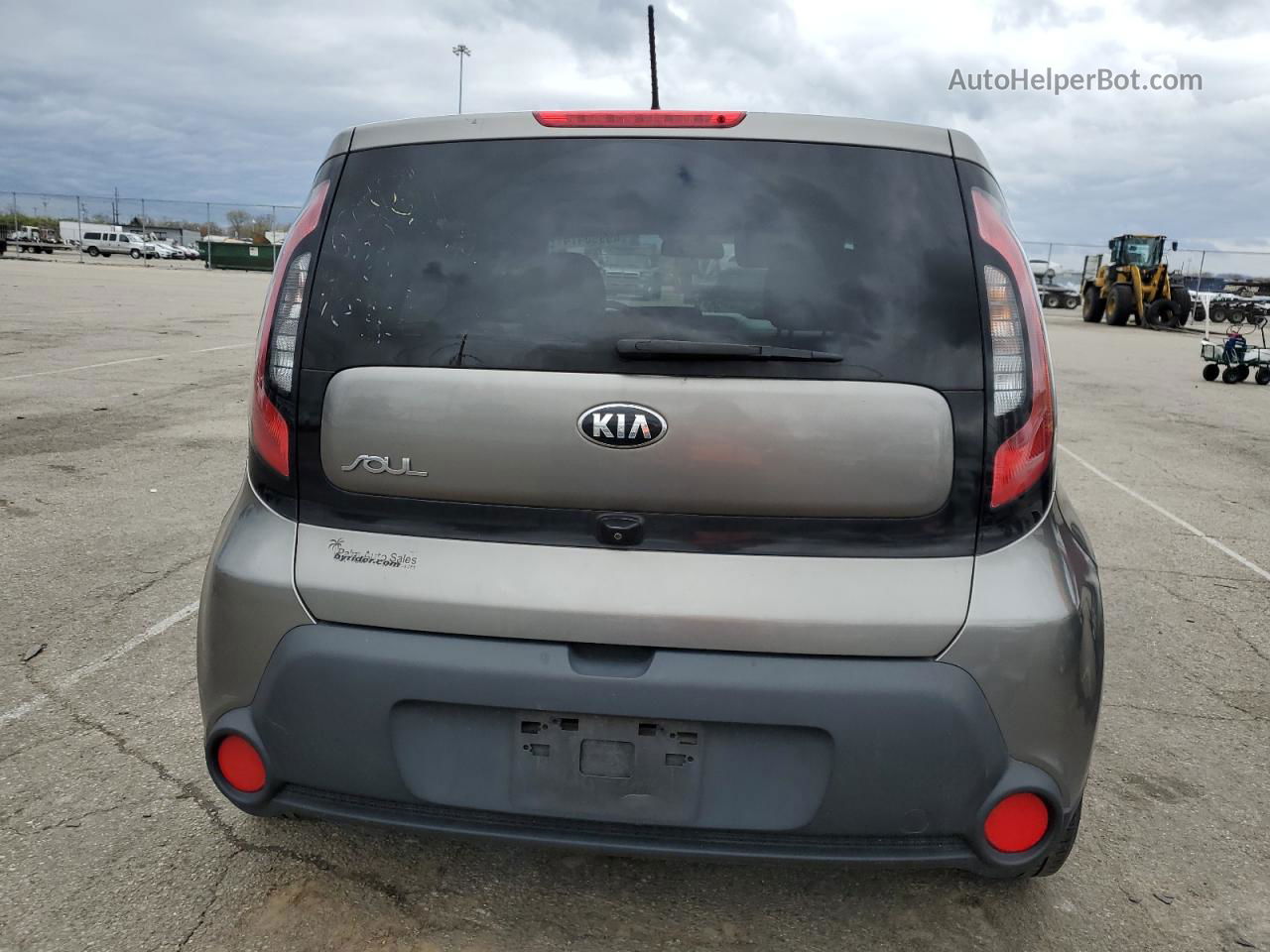 2016 Kia Soul  Gray vin: KNDJN2A25G7270909