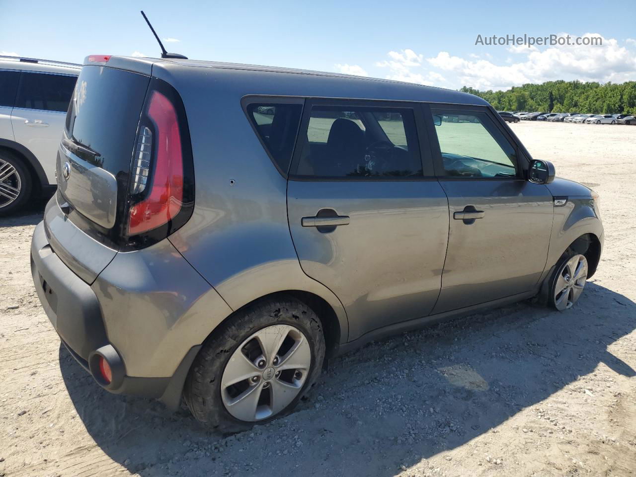 2016 Kia Soul  Серый vin: KNDJN2A25G7306887