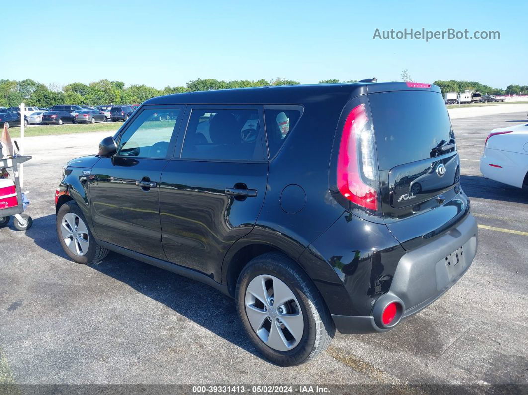 2016 Kia Soul   Black vin: KNDJN2A25G7306906