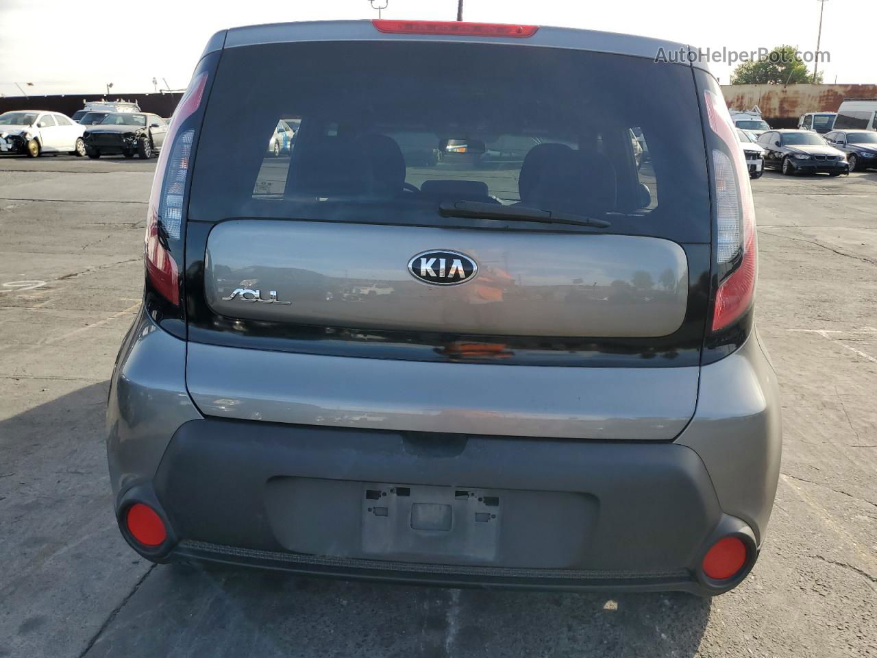 2016 Kia Soul  Серый vin: KNDJN2A25G7343325