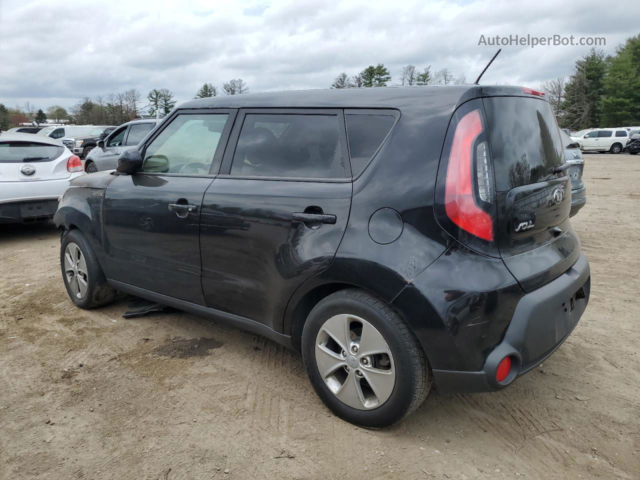 2016 Kia Soul  Black vin: KNDJN2A25G7382674