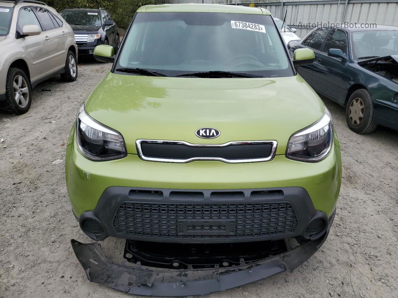 2016 Kia Soul  Green vin: KNDJN2A25G7824921