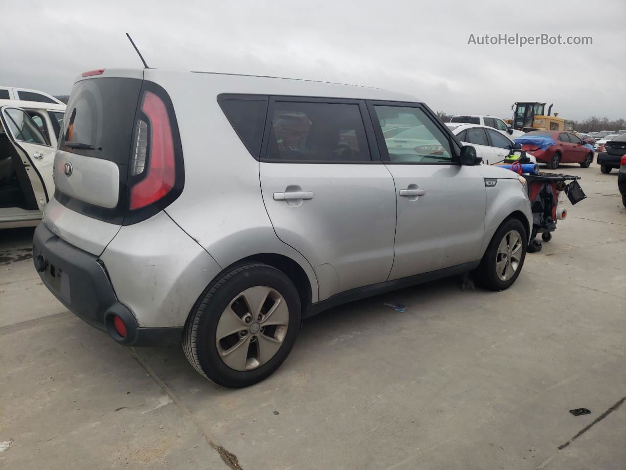 2016 Kia Soul  Silver vin: KNDJN2A25G7840486