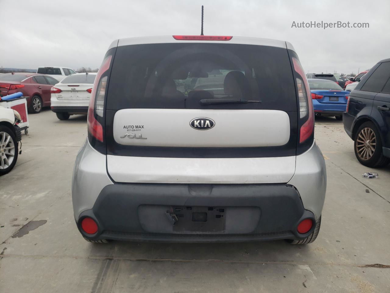 2016 Kia Soul  Silver vin: KNDJN2A25G7840486