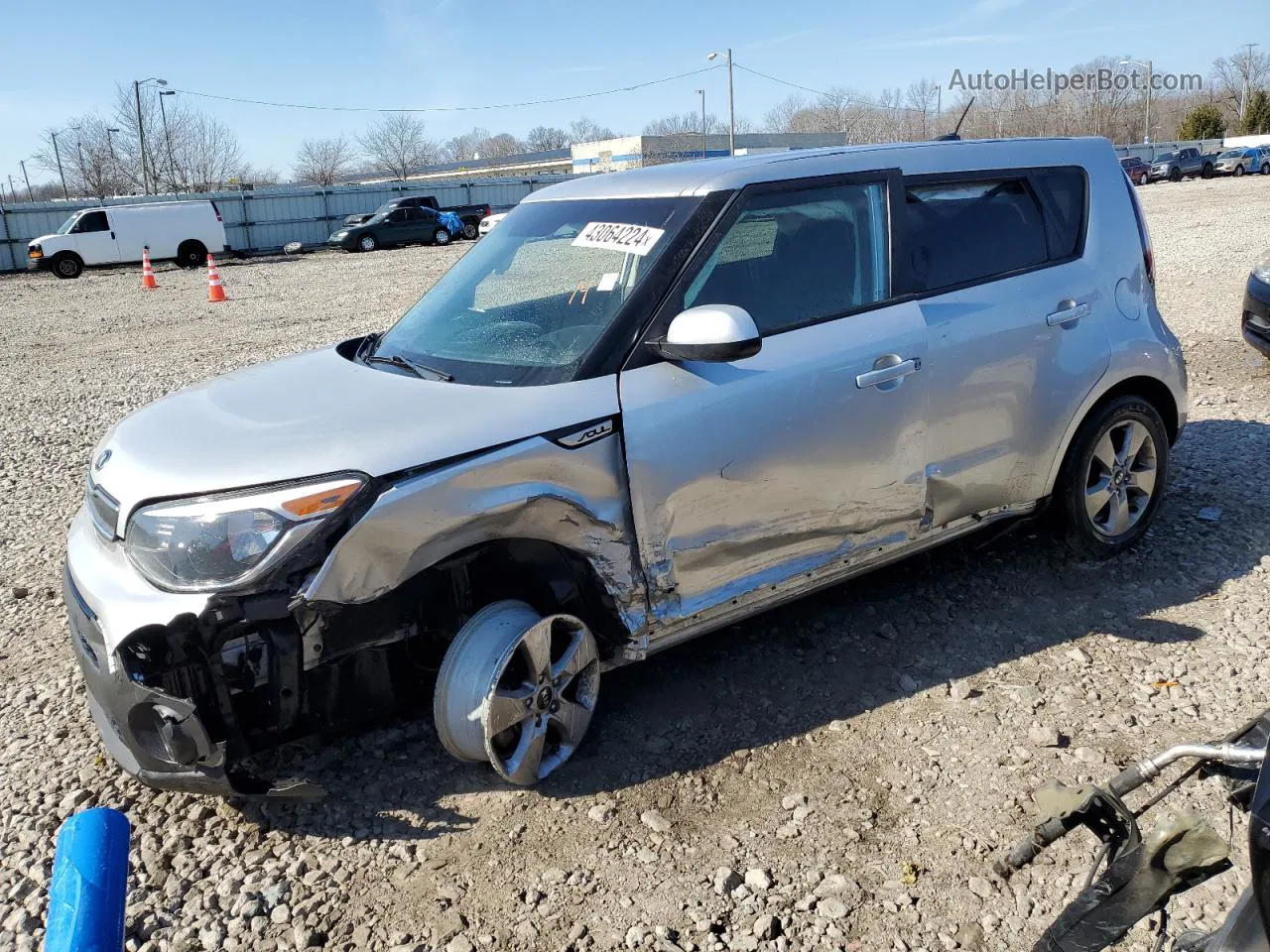 2019 Kia Soul  Silver vin: KNDJN2A25K7660983