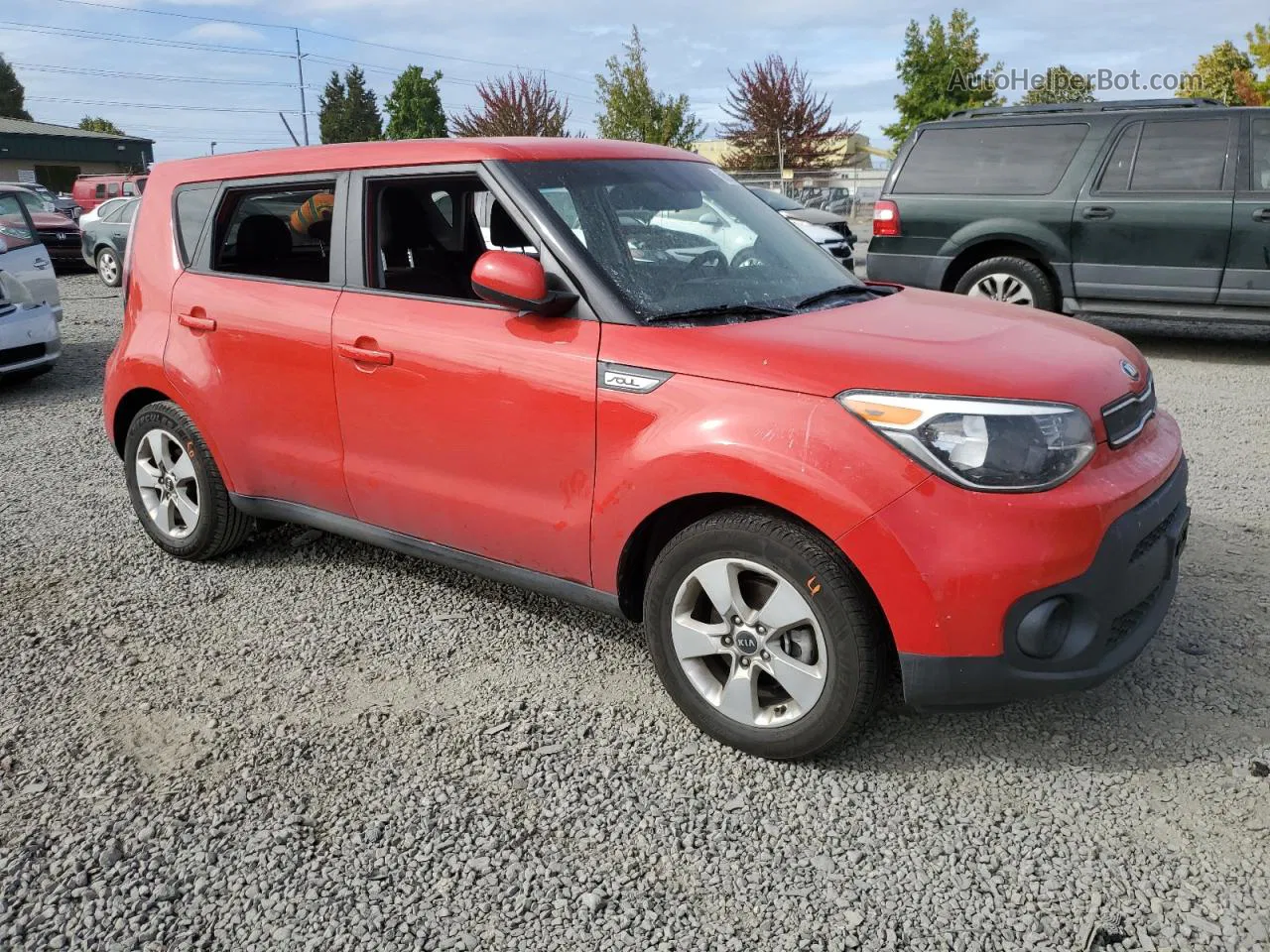 2019 Kia Soul  Red vin: KNDJN2A25K7664872