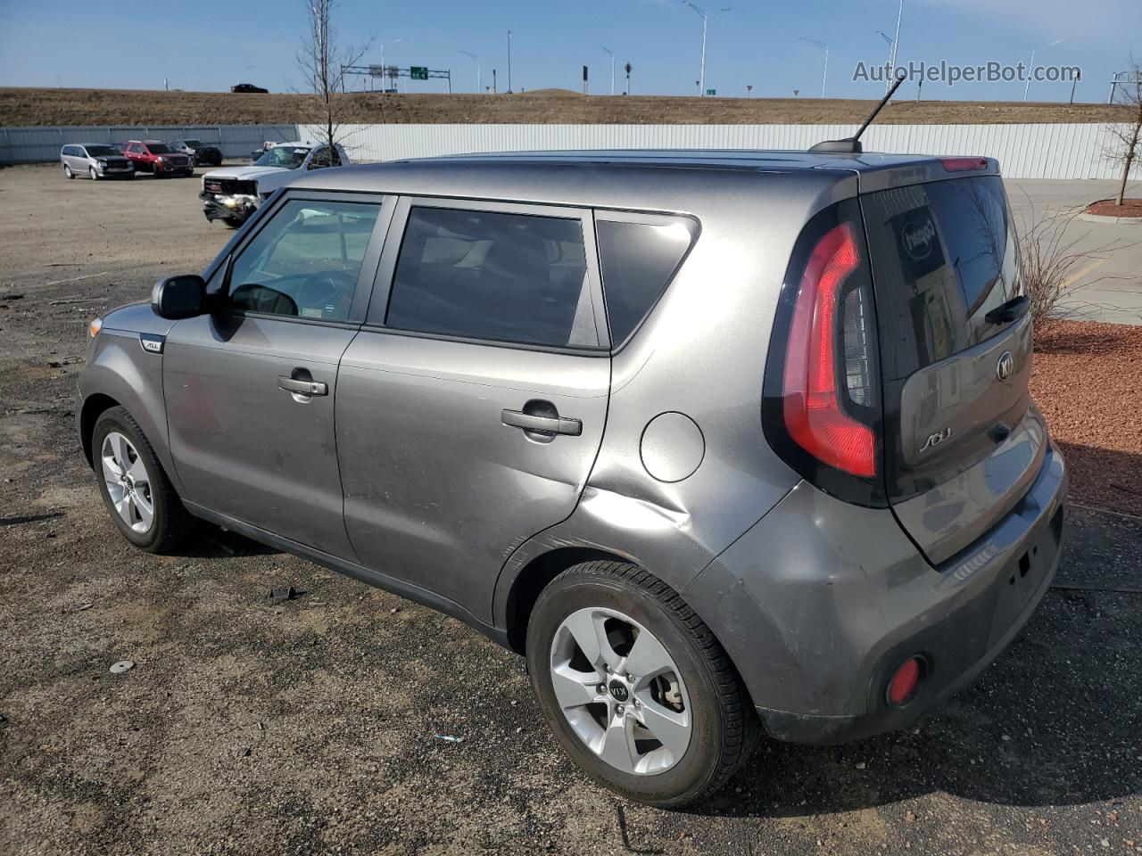2019 Kia Soul  Gray vin: KNDJN2A25K7669568