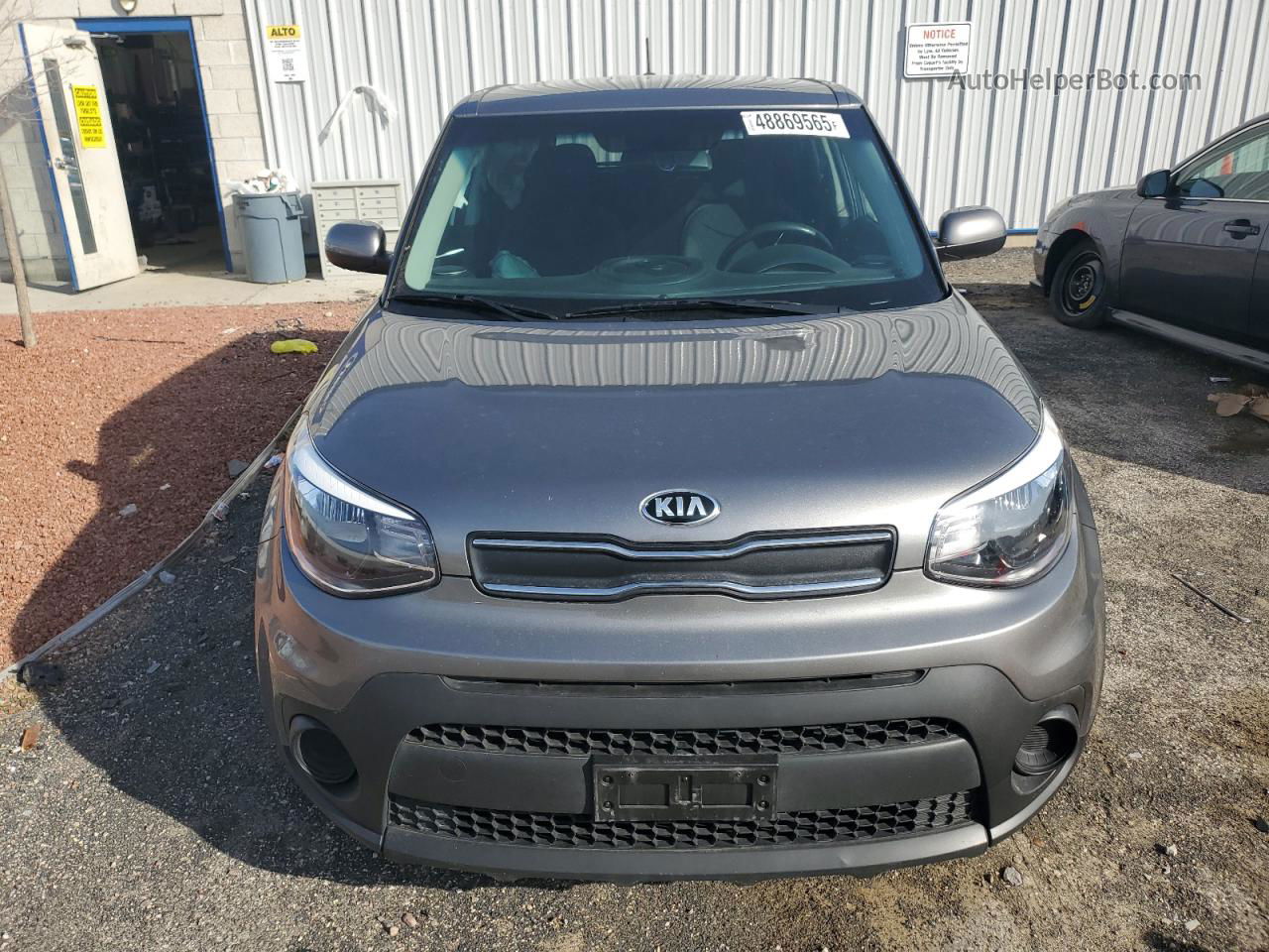 2019 Kia Soul  Gray vin: KNDJN2A25K7669568