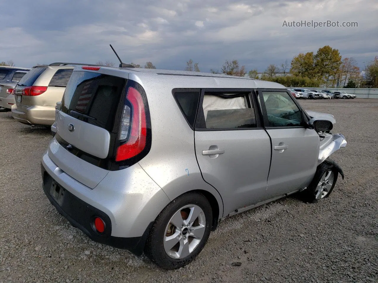 2019 Kia Soul  Silver vin: KNDJN2A25K7680764