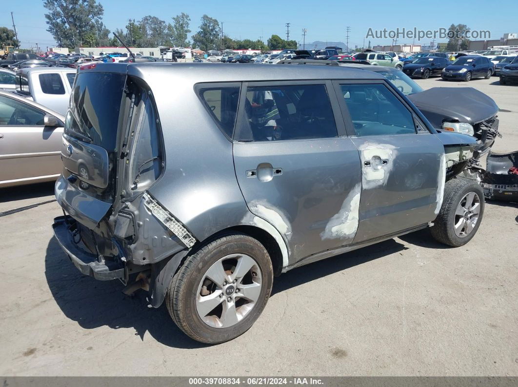 2019 Kia Soul   Gray vin: KNDJN2A25K7683504